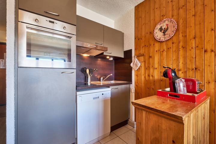 Studio entier, Studio 'Alpe D'huez' avec vue montagne, piscine partagée et balcon in Huez, Parc national des Écrins