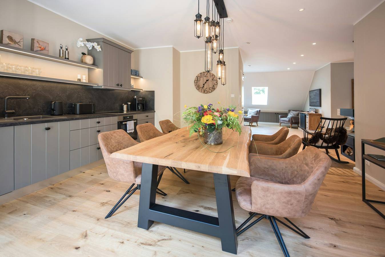 Ganze Wohnung, Naturnahes Refugium: Appartement mit Privatsee in Friedeburg, Nordseeküste