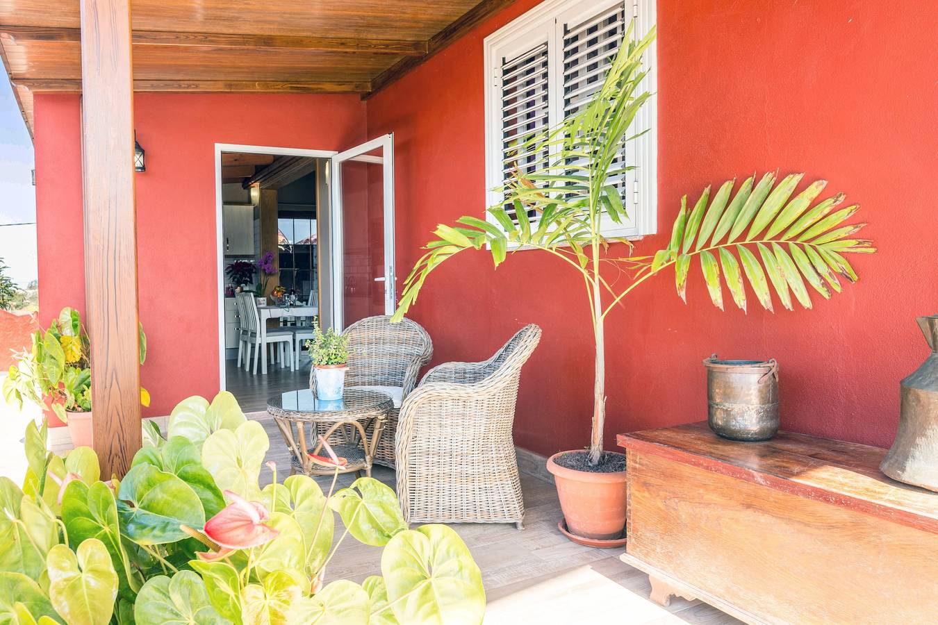 Ganze Wohnung, Ferienwohnung "Casa Quintana - Apartamento Carla" mit Meerblick in Tijarafe, La Palma Nord