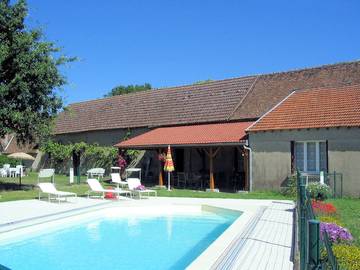 Gîte pour 5 personnes, avec jardin et piscine, animaux acceptés dans le Loir-et-Cher