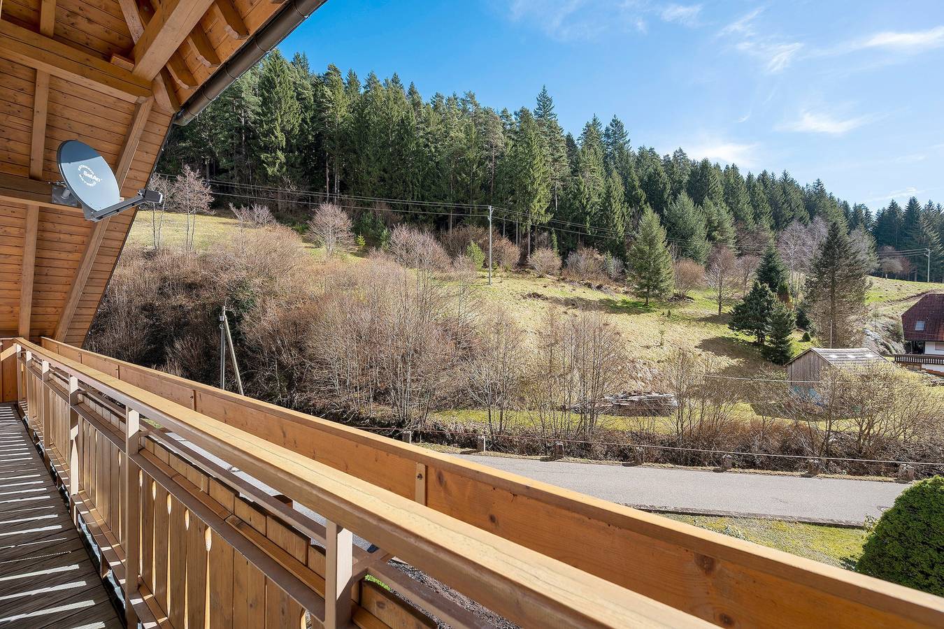 Ganze Wohnung, Ferienwohnung mit separaten Doppelzimmer für bis zu 6 Personen in Bad Rippoldsau-Schapbach, Mittlerer Schwarzwald