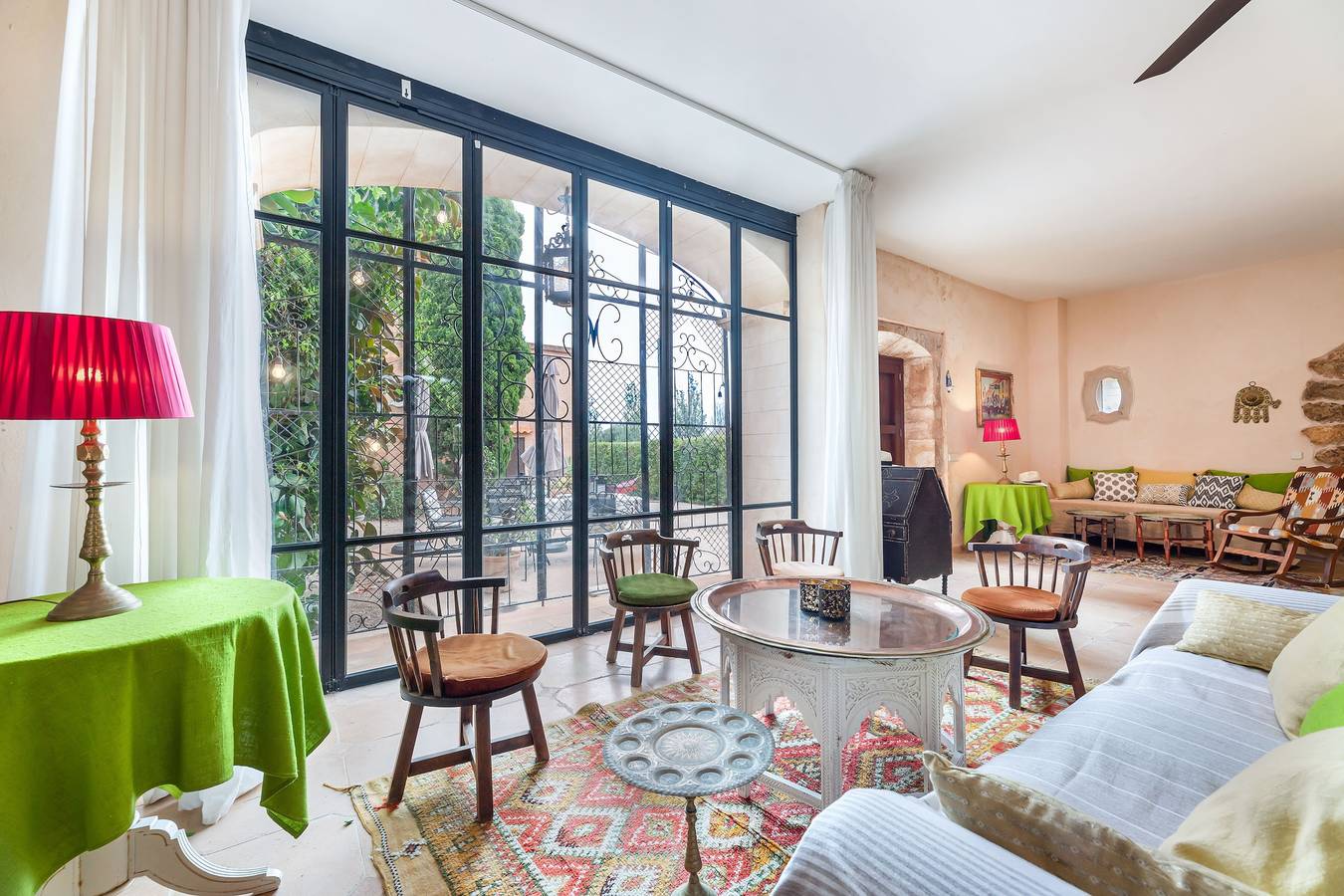 Ferienhaus El Palomar mit Garten, Wlan, Pool und Terrasse; Haustierfreundlich in Santanyí, Mallorca Süden