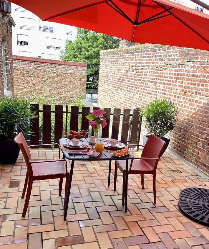 Location de vacances pour 2 personnes, avec terrasse à Lens - 2
