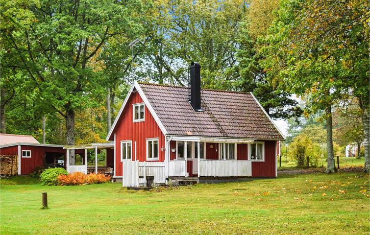 Ferienhaus für 6 Personen, mit Terrasse und Garten sowie Seeblick am Bolmen - 3