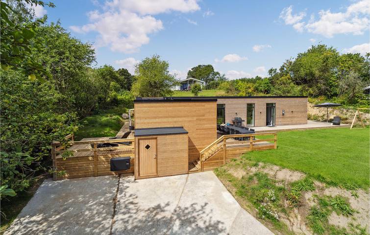 Ferienhaus für 12 Personen, mit Terrasse und Sauna sowie Pool und Garten, mit Haustier in Egsmark Strand - 2