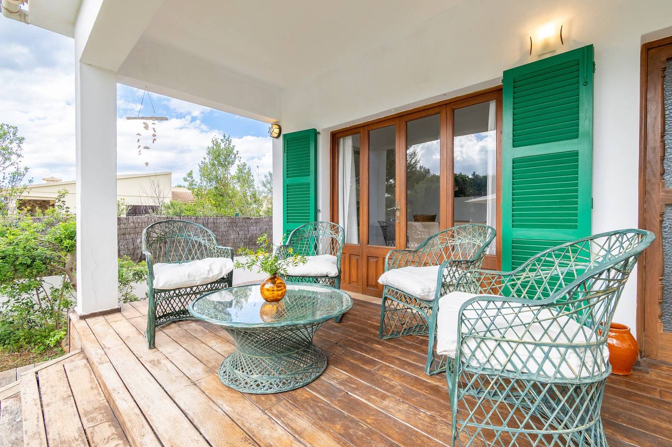 Villa 'Mimosa' with Sea View, Wi-Fi and Air Conditioning in Colònia de Sant Pere, Artà