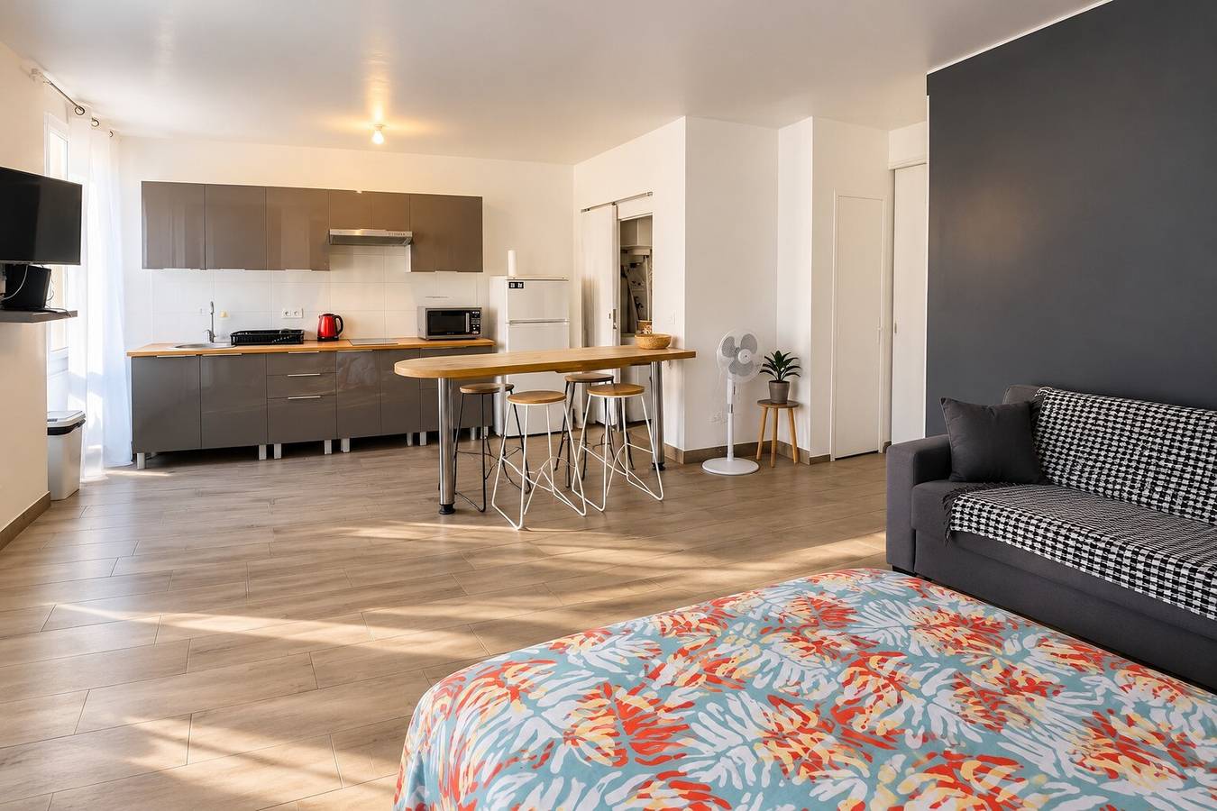 Estudio entero, Apartamento 'Studio Dans Le Centre De Marseille' con Wi-Fi y aire acondicionado in Marsella, Marsella region
