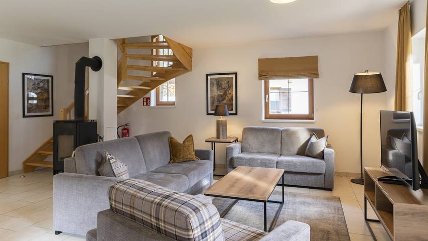 Ferienhaus für 6 Personen, mit Balkon in Obertraun