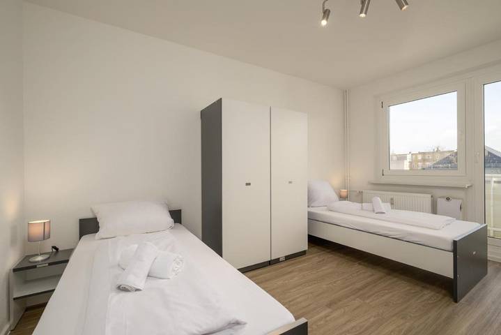 Ferienwohnung für 2 Personen, mit Ausblick und Balkon