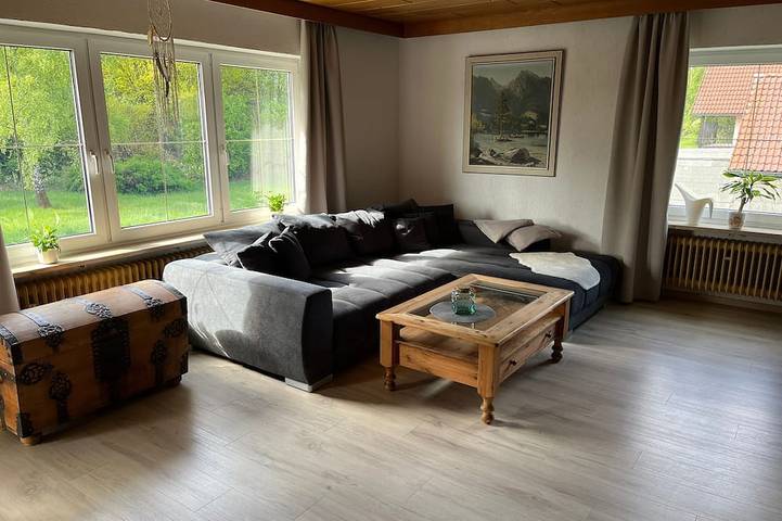 Ferienwohnung für 4 Personen, mit Balkon und Garten