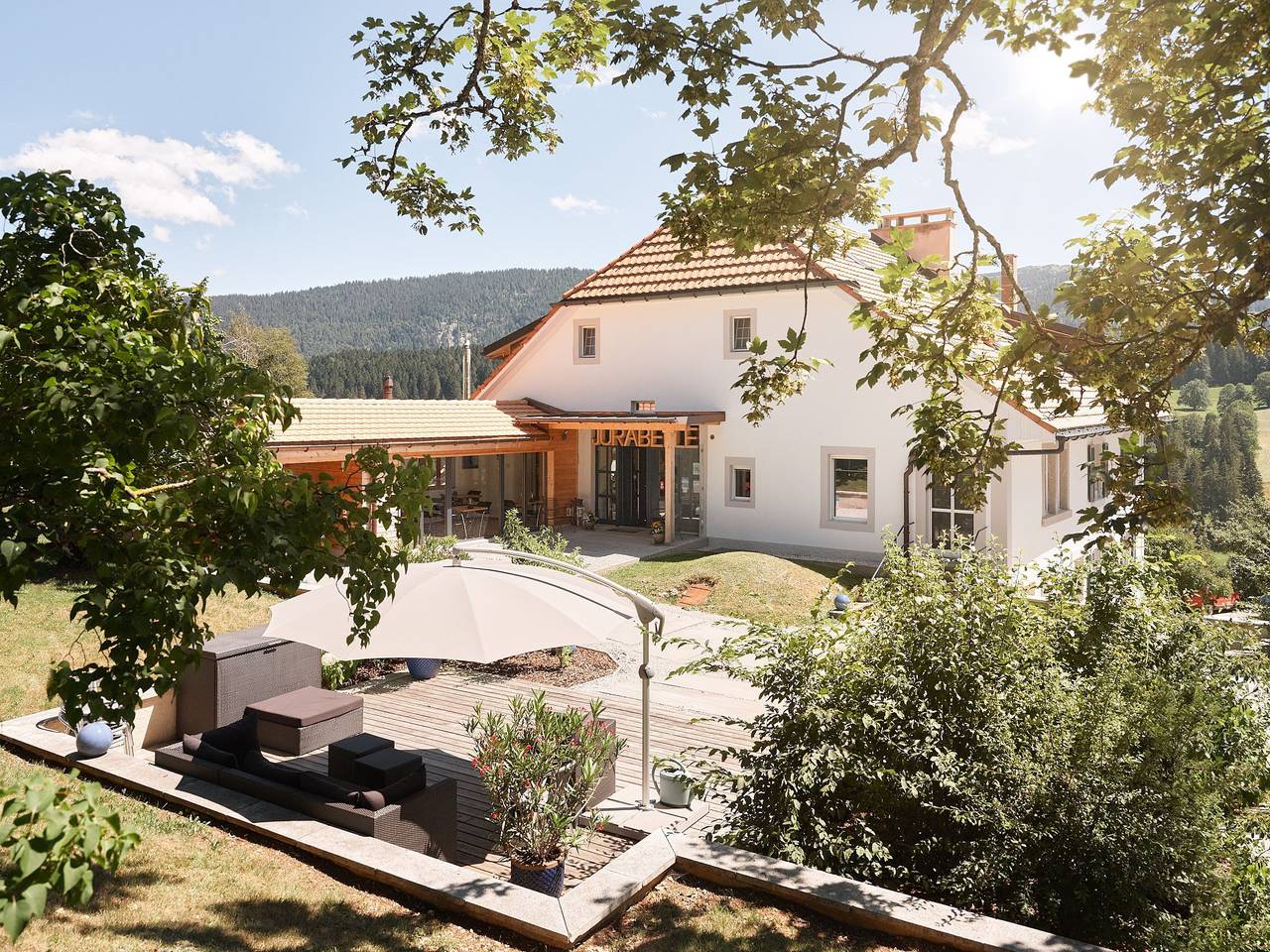 Jurabelle - Studio in La Côte-aux-Fées, Jura & Drei-Seen-Land