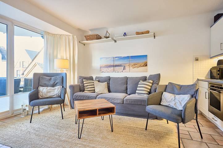 Ferienwohnung für 4 Personen, mit Balkon - 1