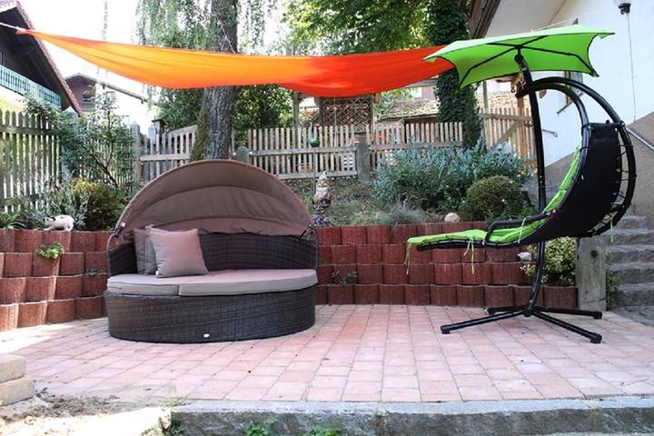 Ferienwohnung für 4 Personen, mit Balkon und Balkon/Terrasse sowie Garten in Arrach