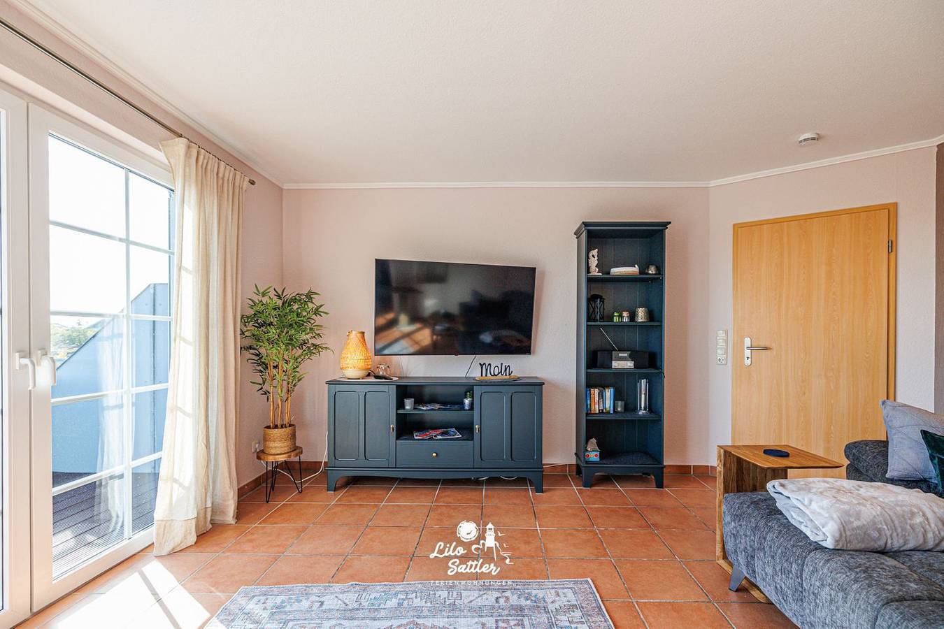 Ganze Wohnung, Schöne Ferienwohnung "Mia" für 4 Personen, mit Hund - toller Ausblick! in Stinteck, Westerdeichstrich