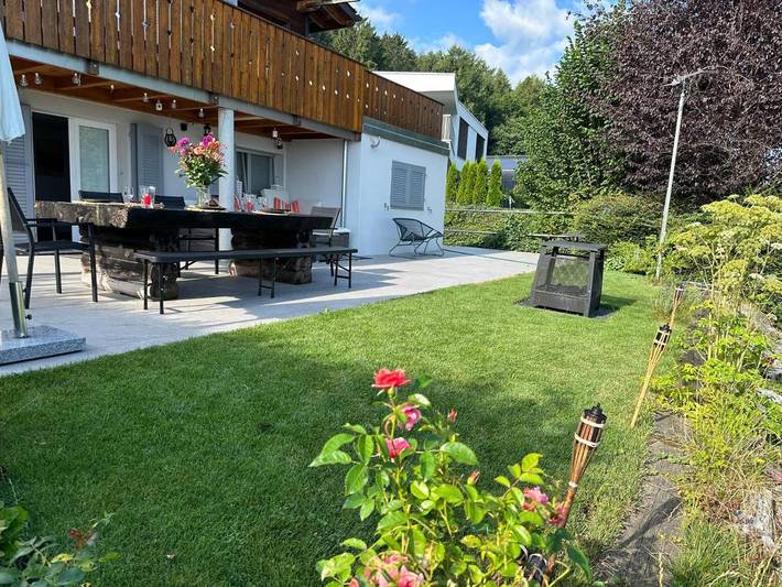 Ferienhaus für 4 Personen, mit Terrasse und Garten sowie Seeblick und Ausblick in Kanton Freiburg - 2