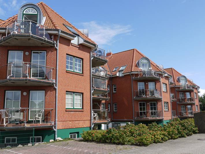 Ganze Ferienwohnung, Residenz Rosengrund - 2-Raum-Fewo in Büsum, Kreis Dithmarschen