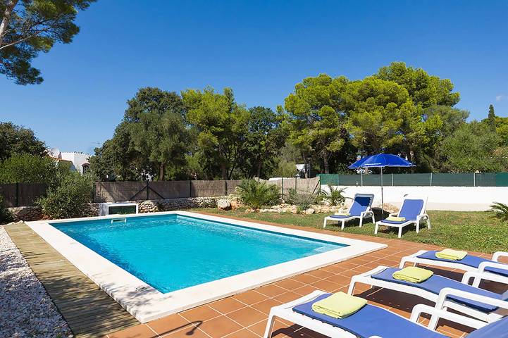 Chalet para 8 personas con terraza in Cala Galdana, Ferrerías