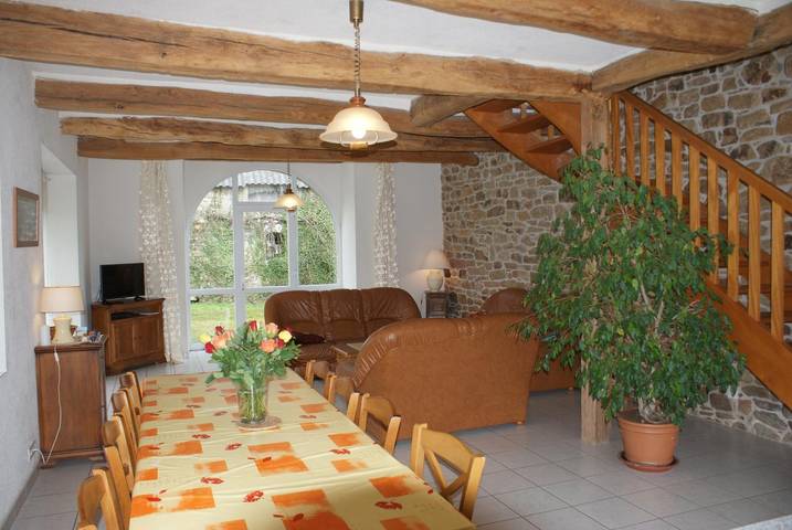 Gîte pour 8 personnes, avec jardin et terrasse, animaux acceptés à Baden (France) - 3
