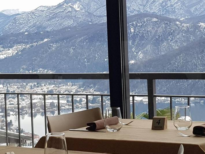 Hotel für 4 Personen, mit Pool und Ausblick sowie Garten und Seeblick, mit Haustier in Luganer See (Lombardei) - 3