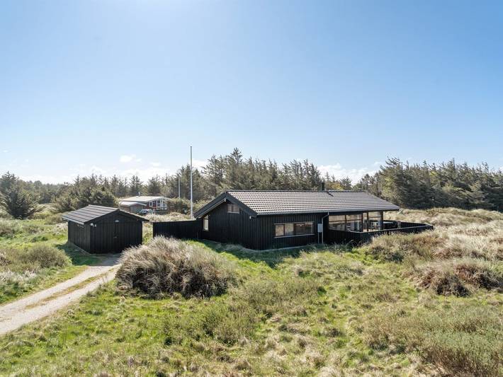 Ferienhaus für 6 Personen, mit Terrasse und Sauna in Grønhøj Strand