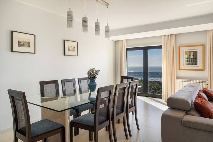 Appartamento intero, Appartamento 'Praia Azul' con vista mare, veranda e Wi-Fi in Vila do Conde, Distretto di Porto