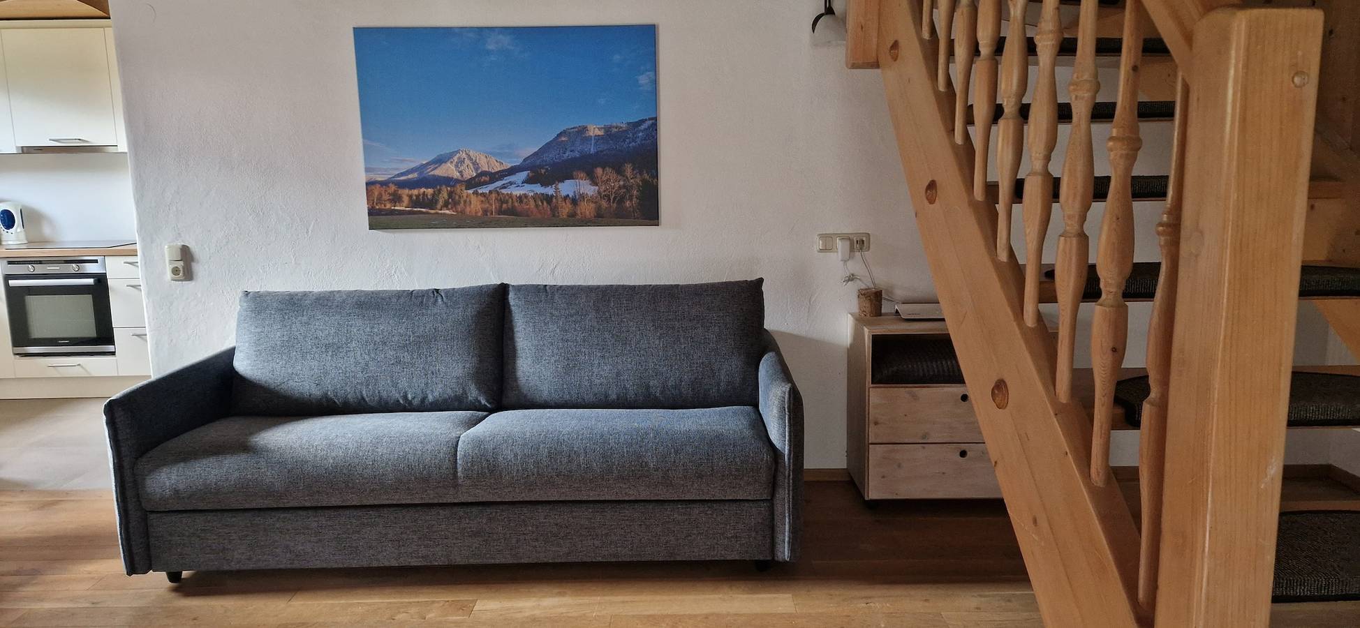 Ganze Ferienwohnung, Ferienwohnung Bergwald inkl. Chiemgaukarte - Ferienwohnung 80qm, 2 Schlafz., Wohnz., 2 Badezi, Kachelofen, Wintergarten in Ruhpolding, Bayerische Alpen