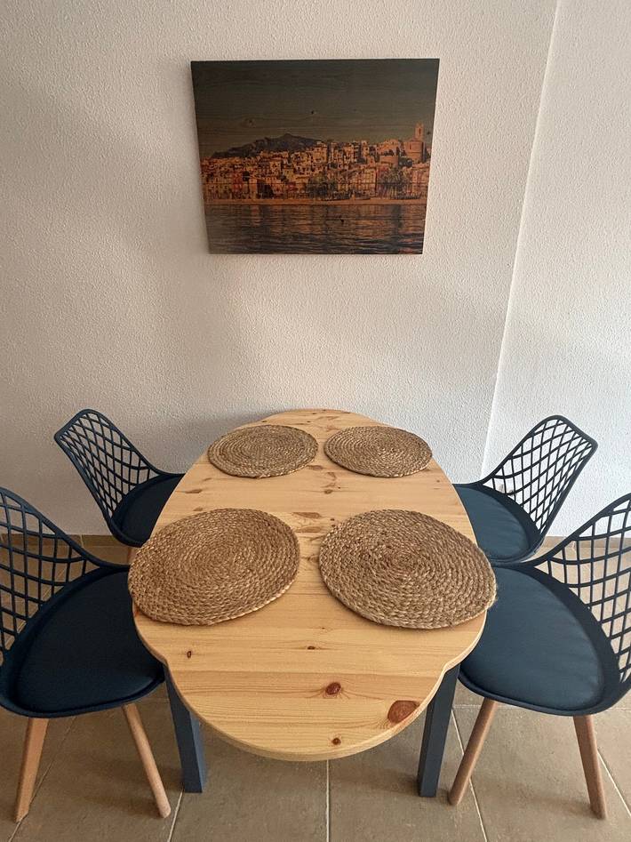 Appartement entier, Appartement 'Mar y Muralla' avec vue sur la mer, Wi-Fi et climatisation in La Vila Joiosa, Costa Blanca