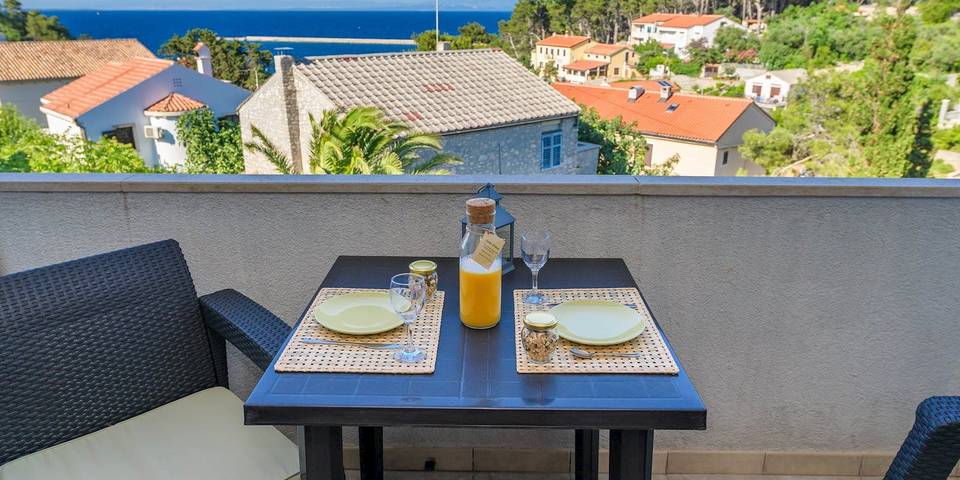 Ganze Wohnung, Livia 2 · Stan sa pogledom na more- Veli Lošinj in Veli Losinj, Lošinj (Kvarner Bucht)