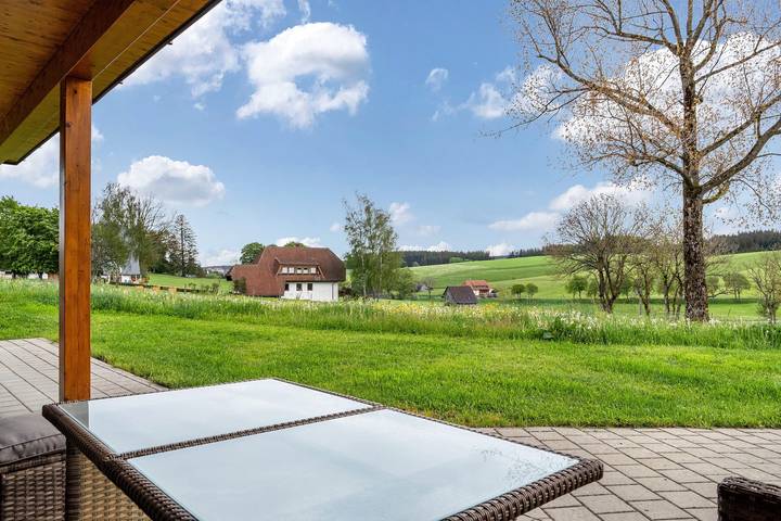 Ganze Wohnung, Apartment Sommerau mit privater Terrasse in St. Georgen im Schwarzwald, Mittlerer Schwarzwald