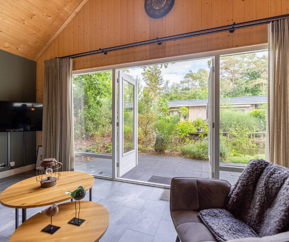 Vakantiepark De Rimboe en Woeste Hoogte — Boslodge | 4 Pers. in Veluwe