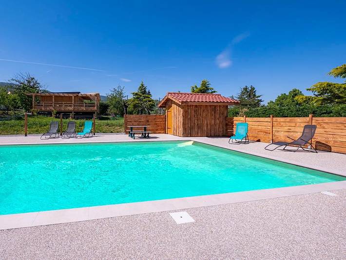 Camping für 4 Personen, mit Kinderpool, mit Haustier an der Loire