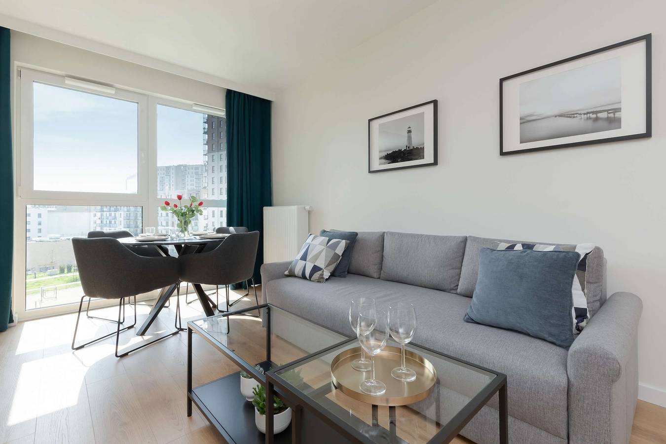 Ganze Wohnung, Ferienwohnung für 4 Personen mit Balkon/Terrasse in Danzig, Dreistadt