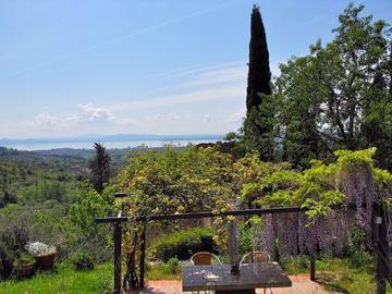 Gîte pour 6 personnes, avec jardin à Tuoro sul Trasimeno