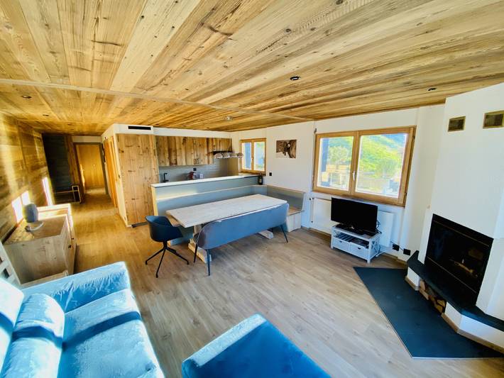 Gîte pour 8 personnes, avec terrasse à Veysonnaz - 3