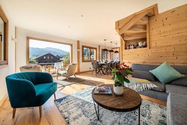 Gîte pour 10 personnes, avec jardin ainsi que jacuzzi et sauna, adapté aux familles à Essert-Romand - 2