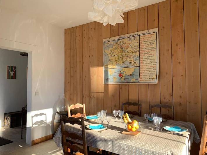 Location de vacances pour 8 personnes, avec vue et jardin à Malétable - 3