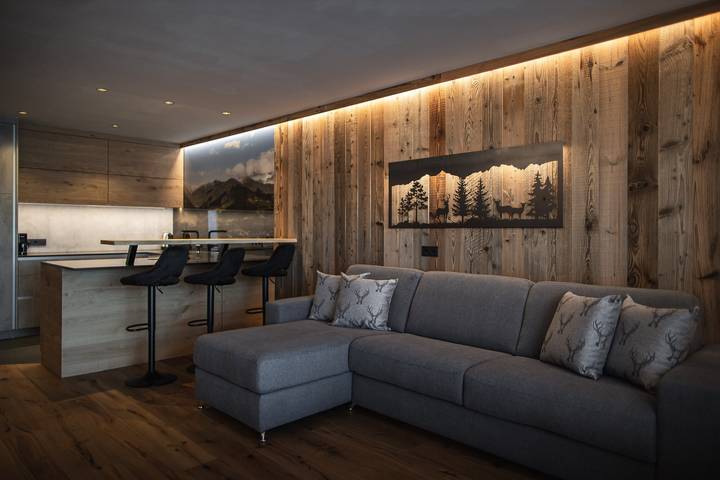 Chalet pour 4 personnes, avec jardin ainsi que jacuzzi et sauna dans Dolomites - 3