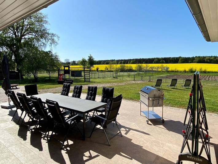 Ferienhaus für 10 Personen, mit Terrasse und Garten in Zarrentin am Schaalsee