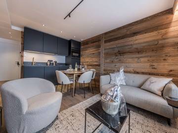 Gîte pour 4 personnes, avec balcon dans Courchevel 1850