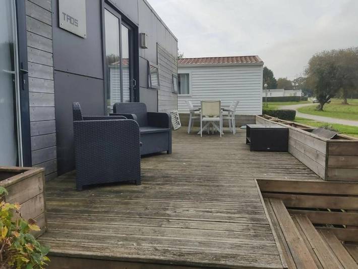 Location de vacances pour 6 personnes, avec terrasse et piscine, animaux acceptés à Sainte-Reine-de-Bretagne - 2