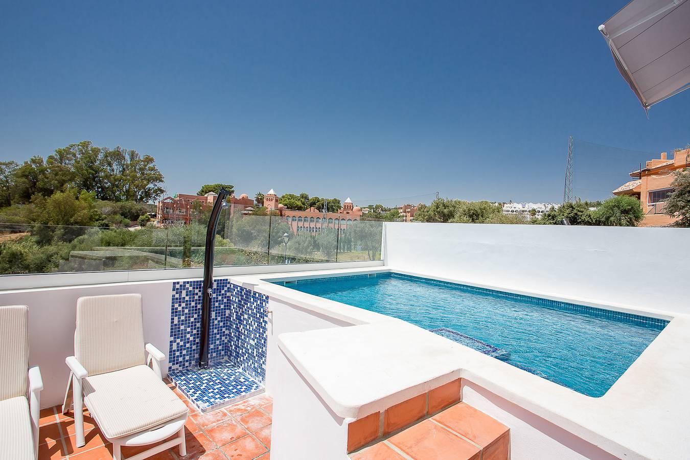 Geheel appartement, Vakantieappartement voor 4 personen met terras in Artola, Marbella