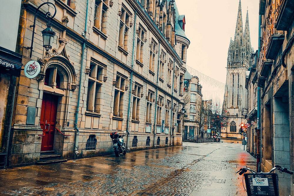 Entire apartment, T2 hypercentre to cathedral in Quimper, Quimper region