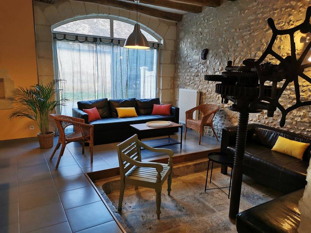 Le Pressoir Gîte *** 8 pers., proche Zoo de Beauval et Châteaux in Saint-Georges-sur-Cher, Région de Blois