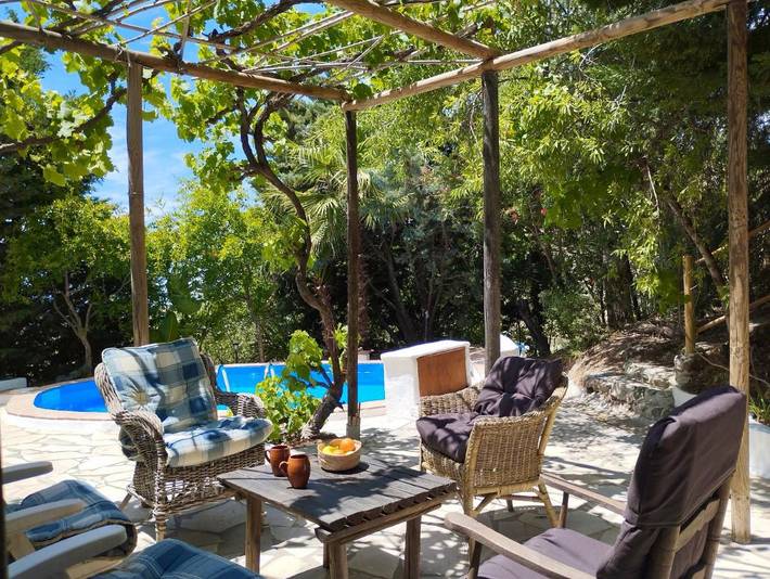 Casa rural para 5 personas, con jardín además de piscina y vistas en Sedella - 3