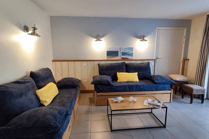 Gîte pour 7 personnes dans Aquaclub de Belle Dune