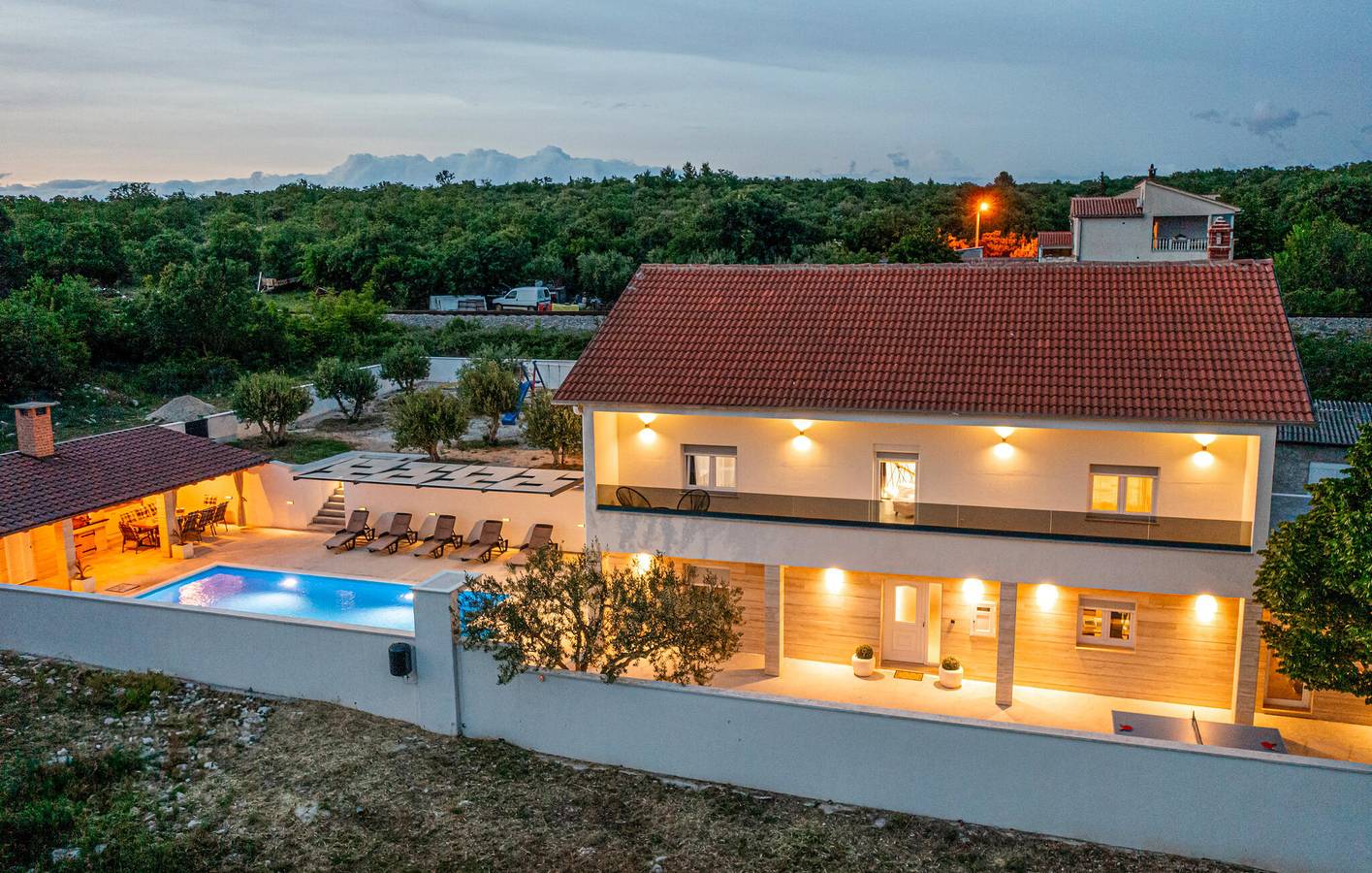 Ferienhaus für 10 Personen mit Terrasse in Grad Benkovac, Zadar