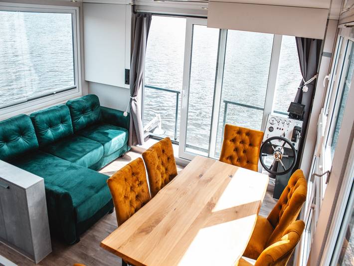 Hausboot für 6 Personen, mit Terrasse und Sauna in Brandenburg - 2