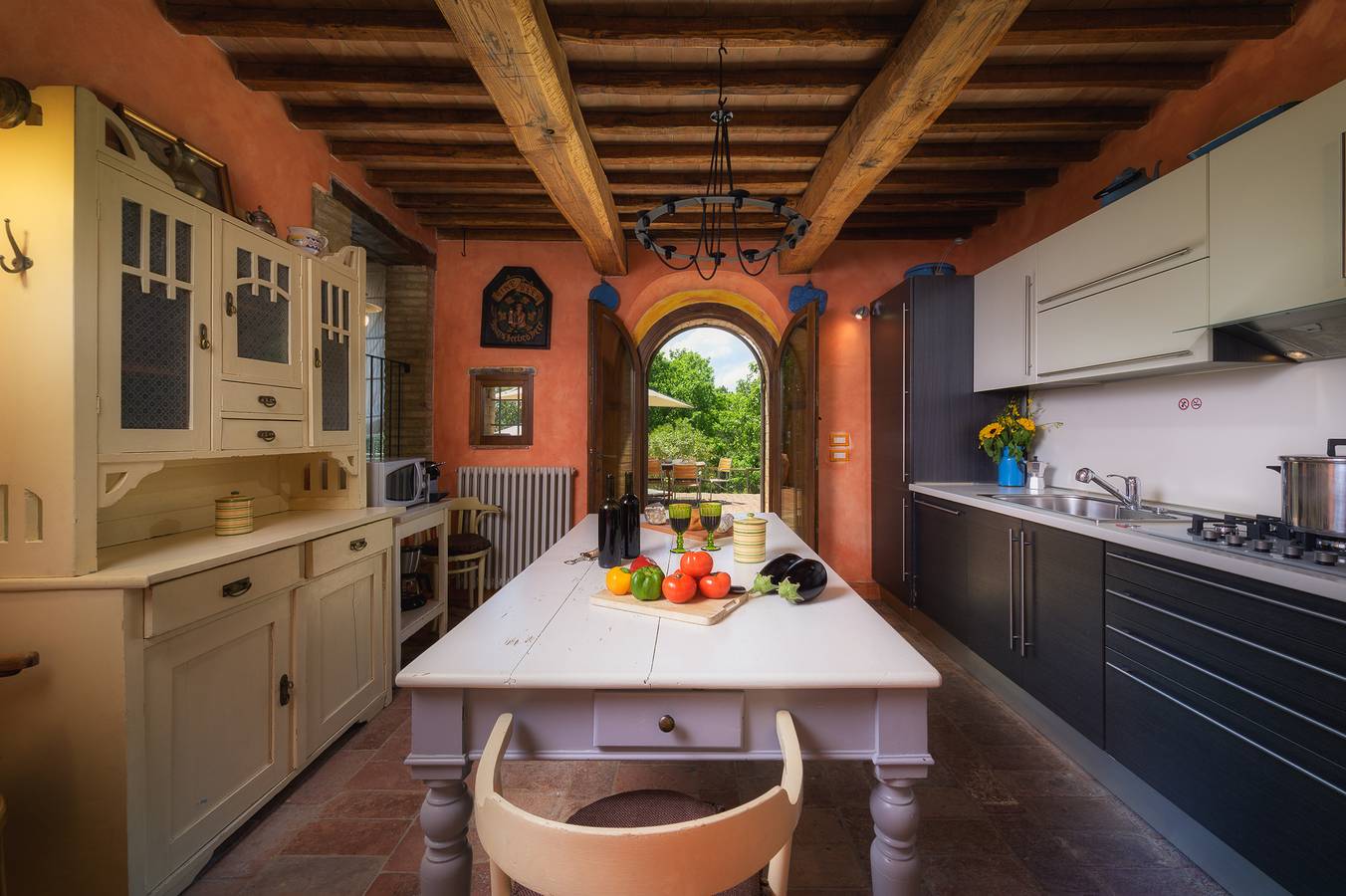 Villa für 10 Personen mit Garten in Radicondoli, Siena Provinz