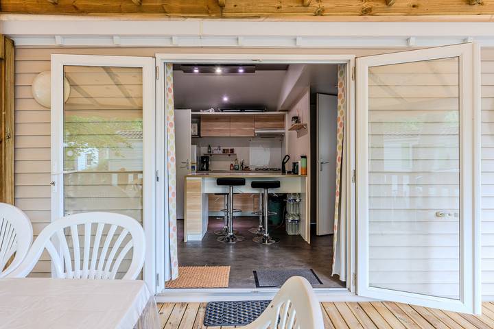 Camping für 6 Personen, mit Kinderpool und Garten, kinderfreundlich in Landes - 4