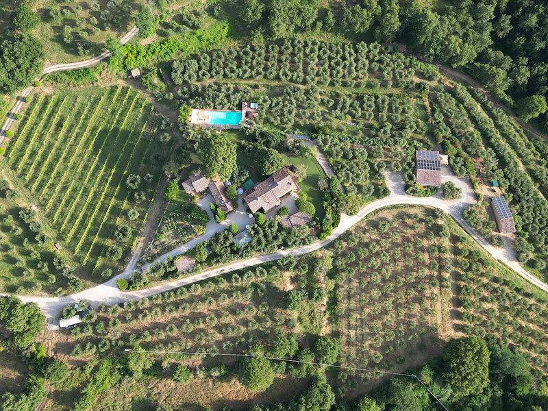 Tritt — Casa vacanze con piscina a Paciano per 2 persone in Paciano, Perugia e dintorni